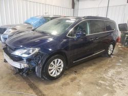 Salvage cars for sale at Franklin, WI auction: 2017 Chrysler Pacifica Touring L