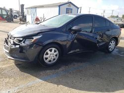 Chevrolet Cruze LS salvage cars for sale: 2016 Chevrolet Cruze LS