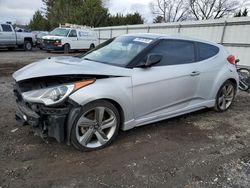 Hyundai Veloster salvage cars for sale: 2015 Hyundai Veloster Turbo