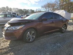 Salvage cars for sale at Fairburn, GA auction: 2022 Nissan Sentra SV