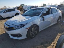 Salvage cars for sale from Copart Hillsborough, NJ: 2017 Honda Civic EXL