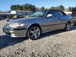 Salvage cars for sale at Mendon, MA auction: 2002 Saab 9-3 SE