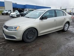 Vehiculos salvage en venta de Copart Woodhaven, MI: 2013 Volkswagen Jetta SE