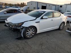 Salvage cars for sale from Copart Vallejo, CA: 2015 KIA Optima LX