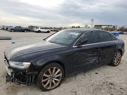 Salvage cars for sale from Copart Houston, TX: 2013 Audi A4 Premium Plus