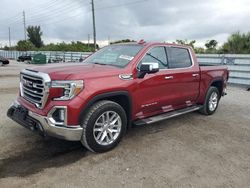 Salvage cars for sale from Copart Miami, FL: 2019 GMC Sierra K1500 SLT