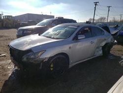 Salvage cars for sale at Chicago Heights, IL auction: 2011 Nissan Maxima S