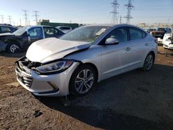Salvage cars for sale at Elgin, IL auction: 2017 Hyundai Elantra SE