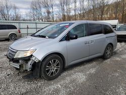 Salvage cars for sale from Copart Hurricane, WV: 2013 Honda Odyssey EXL