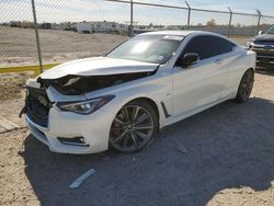 Salvage cars for sale at Houston, TX auction: 2019 Infiniti Q60 RED Sport 400