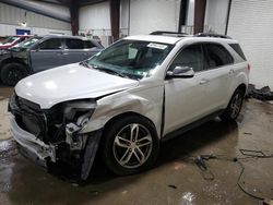 Salvage cars for sale at West Mifflin, PA auction: 2016 Chevrolet Equinox LTZ