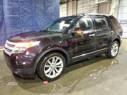 Salvage cars for sale at Woodhaven, MI auction: 2012 Ford Explorer XLT