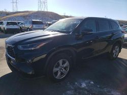 Salvage cars for sale at Brighton, CO auction: 2021 Toyota Highlander L