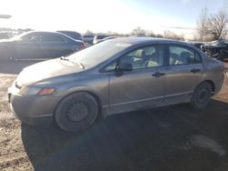 Honda Civic DX salvage cars for sale: 2007 Honda Civic DX