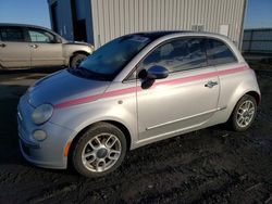 Fiat salvage cars for sale: 2012 Fiat 500 Lounge