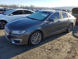 Salvage cars for sale at Cahokia Heights, IL auction: 2017 Lincoln MKZ Select