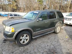 Salvage cars for sale at Austell, GA auction: 2004 Ford Explorer Eddie Bauer