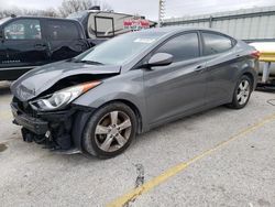 Salvage cars for sale at Kansas City, KS auction: 2013 Hyundai Elantra GLS