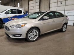 Ford Focus Titanium Vehiculos salvage en venta: 2017 Ford Focus Titanium