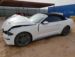 Salvage cars for sale from Copart Andrews, TX: 2020 Ford Mustang