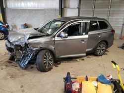 Salvage cars for sale at Chalfont, PA auction: 2019 Mitsubishi Outlander SE