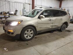 Salvage cars for sale from Copart Billings, MT: 2014 Chevrolet Traverse LT