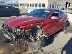 Infiniti salvage cars for sale: 2018 Infiniti Q60 RED Sport 400