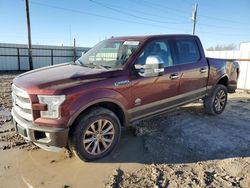 Salvage trucks for sale at Temple, TX auction: 2016 Ford F150 Supercrew