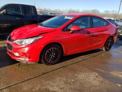 Chevrolet salvage cars for sale: 2017 Chevrolet Cruze LS