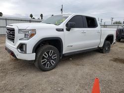 Salvage cars for sale from Copart Mercedes, TX: 2021 GMC Sierra K1500 AT4