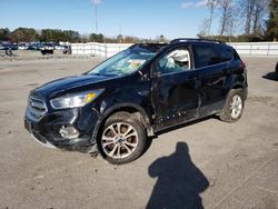 Vehiculos salvage en venta de Copart Dunn, NC: 2017 Ford Escape SE