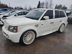Salvage cars for sale at Bowmanville, ON auction: 2009 Land Rover Range Rover Sport HSE