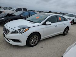 Salvage cars for sale at San Antonio, TX auction: 2016 Hyundai Sonata SE