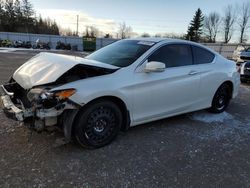 Salvage cars for sale from Copart Bowmanville, ON: 2015 Honda Accord EX