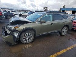 Salvage vehicles for parts for sale at auction: 2022 Subaru Outback Premium