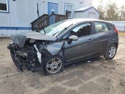 Salvage cars for sale from Copart Lyman, ME: 2019 Ford Fiesta SE