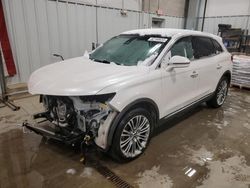 Vehiculos salvage en venta de Copart Mcfarland, WI: 2016 Lincoln MKX Reserve