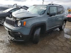 Salvage cars for sale from Copart Chicago Heights, IL: 2018 Jeep Renegade Latitude