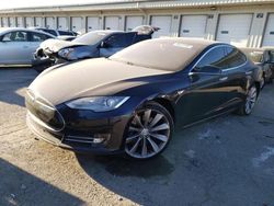 Salvage cars for sale at Louisville, KY auction: 2013 Tesla Model S