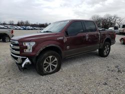 Salvage cars for sale at Rogersville, MO auction: 2015 Ford F150 Supercrew