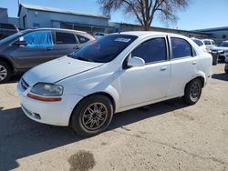 Salvage cars for sale from Copart Albuquerque, NM: 2006 Chevrolet Aveo Base