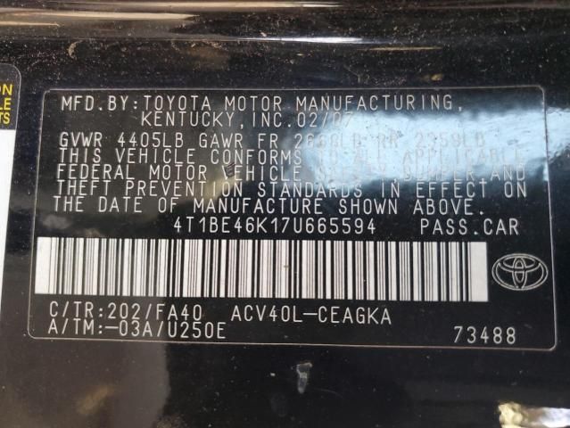 2007 Toyota Camry CE