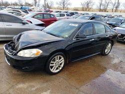 Chevrolet salvage cars for sale: 2013 Chevrolet Impala LTZ