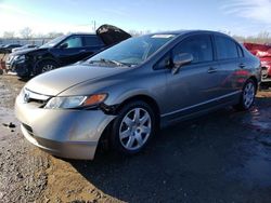 Honda salvage cars for sale: 2008 Honda Civic LX