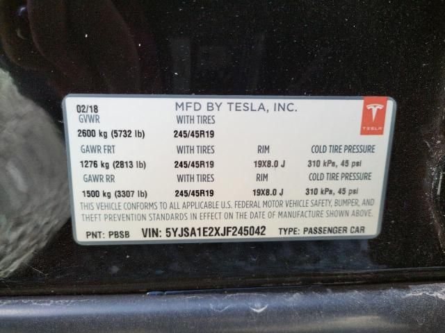 2018 Tesla Model S