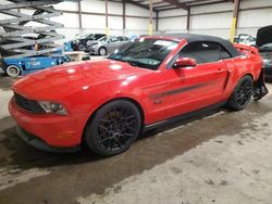 Salvage cars for sale at Pennsburg, PA auction: 2011 Ford Mustang GT