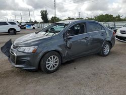 Salvage cars for sale from Copart Miami, FL: 2020 Chevrolet Sonic LT