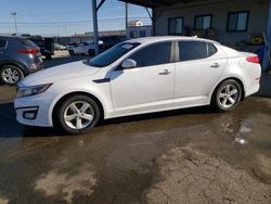 Salvage cars for sale at Los Angeles, CA auction: 2015 KIA Optima LX