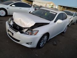 Salvage cars for sale at Brighton, CO auction: 2008 Lexus IS 250