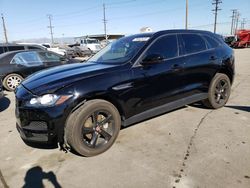 Salvage cars for sale from Copart Los Angeles, CA: 2018 Jaguar F-PACE Premium